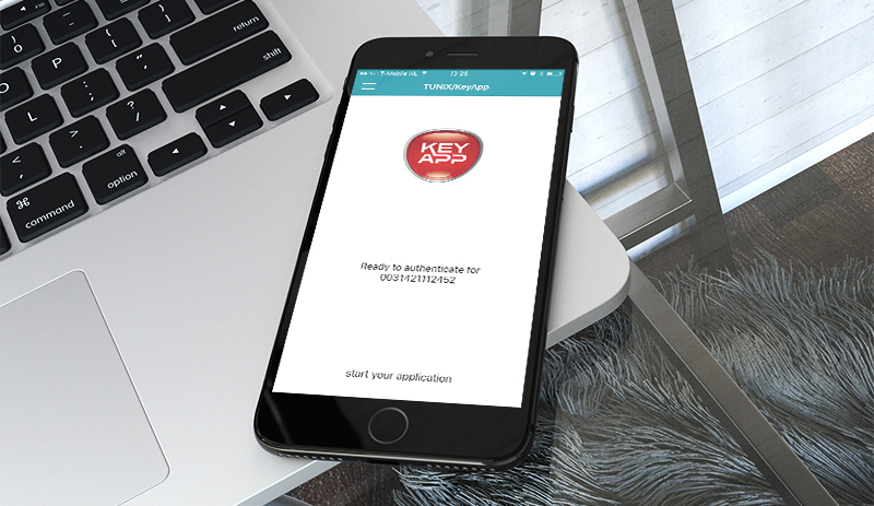 Nieuwe versie TUNIX/KeyApp voor Android
